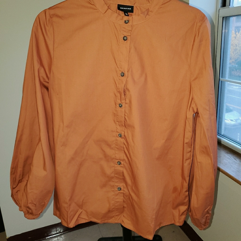 Button down long sleeve shirt